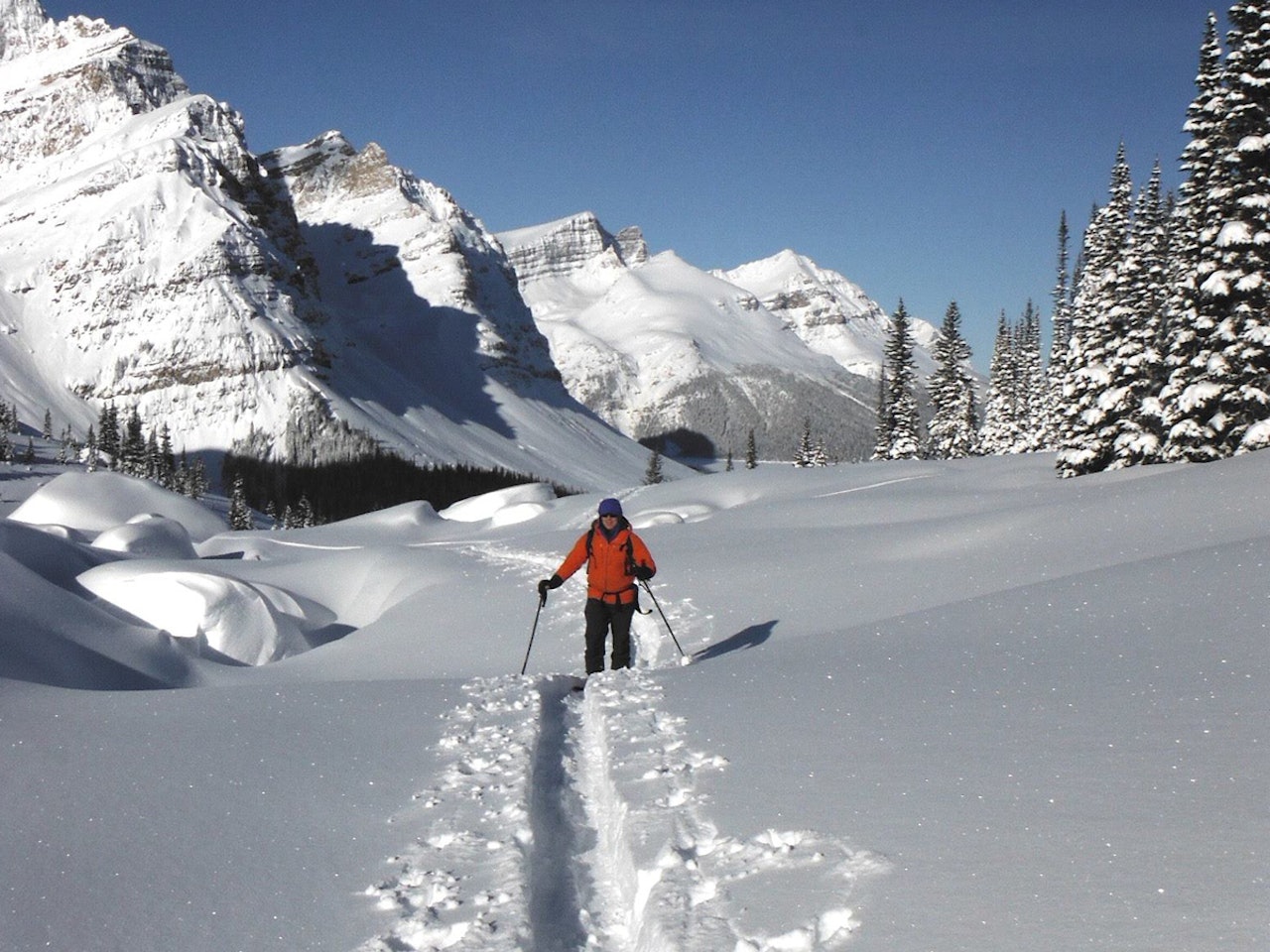 SKREDCOACH: På skredkurs i Canada. Foto: Maria Leganger SKREDCOACH: På skredkurs i Canada. Foto: Maria Leganger