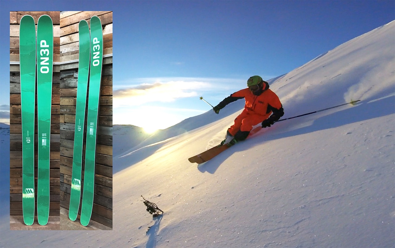 PRO: Dennis Risvoll er Norges beste konkurransefrikjører, og Norges eneste deltager i Freeride World Tour denne sesongen. Nå blir han innehaver av promodell-ski fra On3p. Foto: On3p/ Helly Hansen PRO: Dennis Risvoll er Norges beste konkurransefrikjører, og Norges eneste deltager i Freeride World Tour denne sesongen. Nå blir han innehaver av promodell-ski fra On3p. Foto: On3p/ Helly Hansen