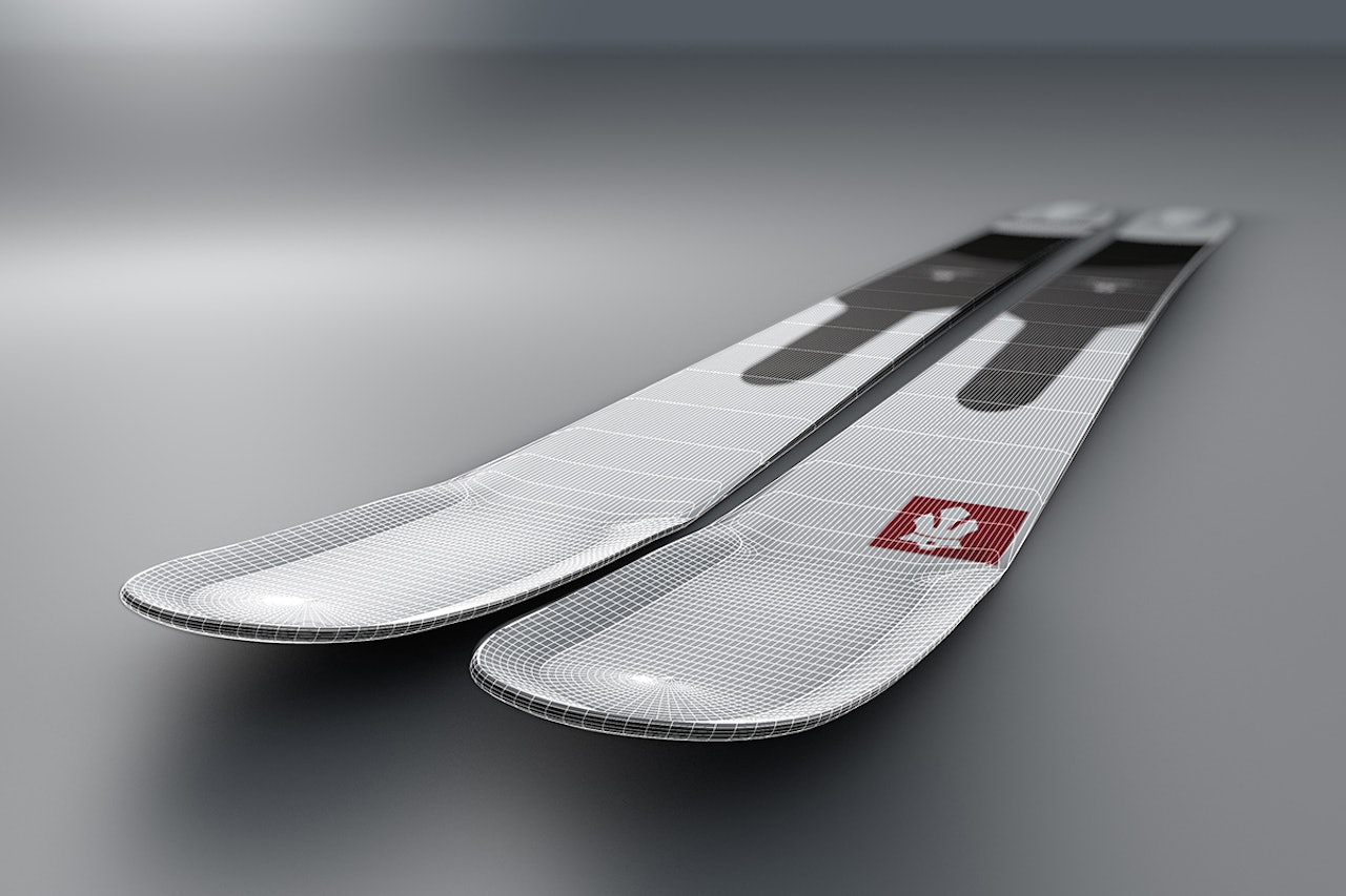 NYE PUDDERSKI: Majesty lanserer Hypernaut - en ny pudderski - til neste år. Foto: Majesty NYE PUDDERSKI: Majesty lanserer Hypernaut - en ny pudderski - til neste år. Foto: Majesty