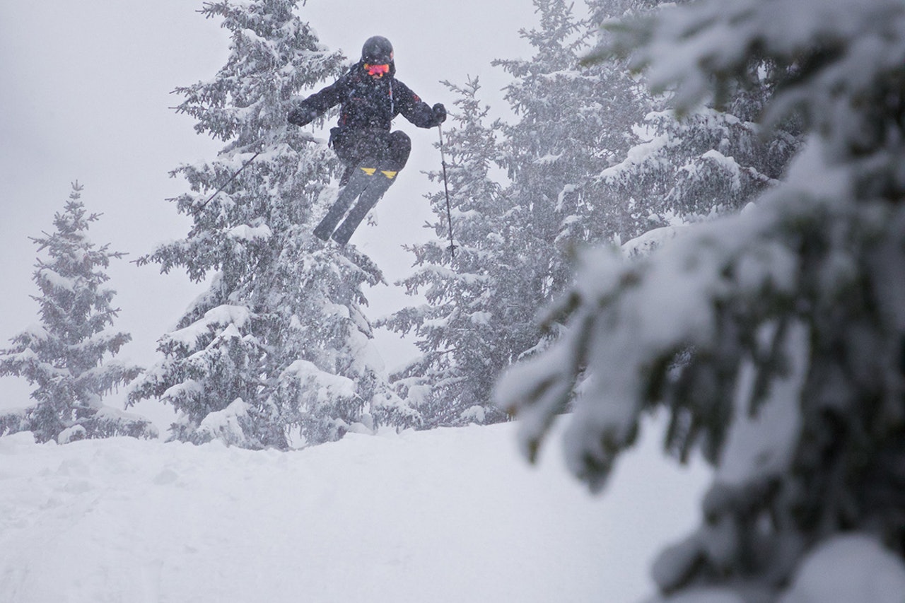 FINE FORHOLD: Det ble knakende gode forhold for gjengen på tur. Foto: Svein Olav Lien FINE FORHOLD: Det ble knakende gode forhold for gjengen på tur. Foto: Svein Olav Lien