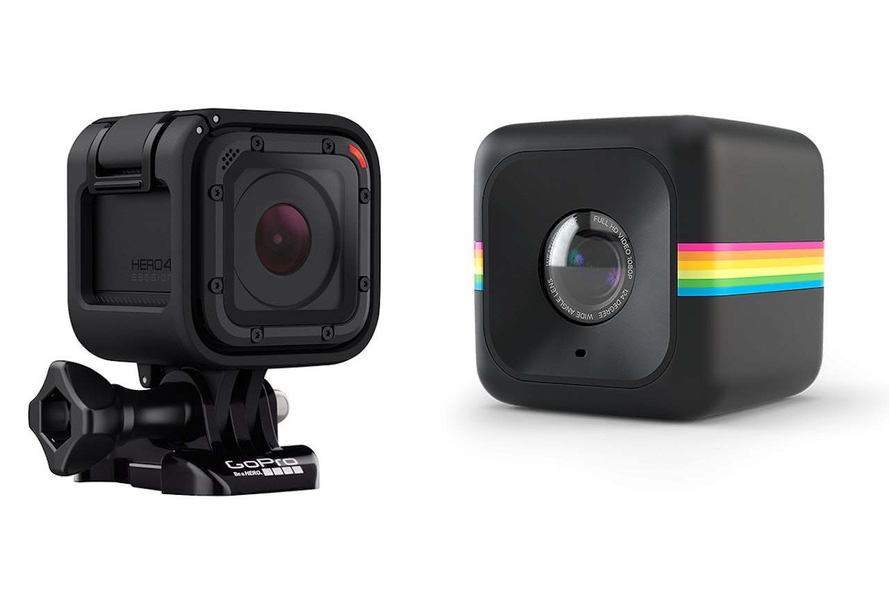 KAMERAKRIG: Hvem har rett? GoPro eller Polaroid? Foto: GoPro / Polaroid KAMERAKRIG: Hvem har rett? GoPro eller Polaroid? Foto: GoPro / Polaroid