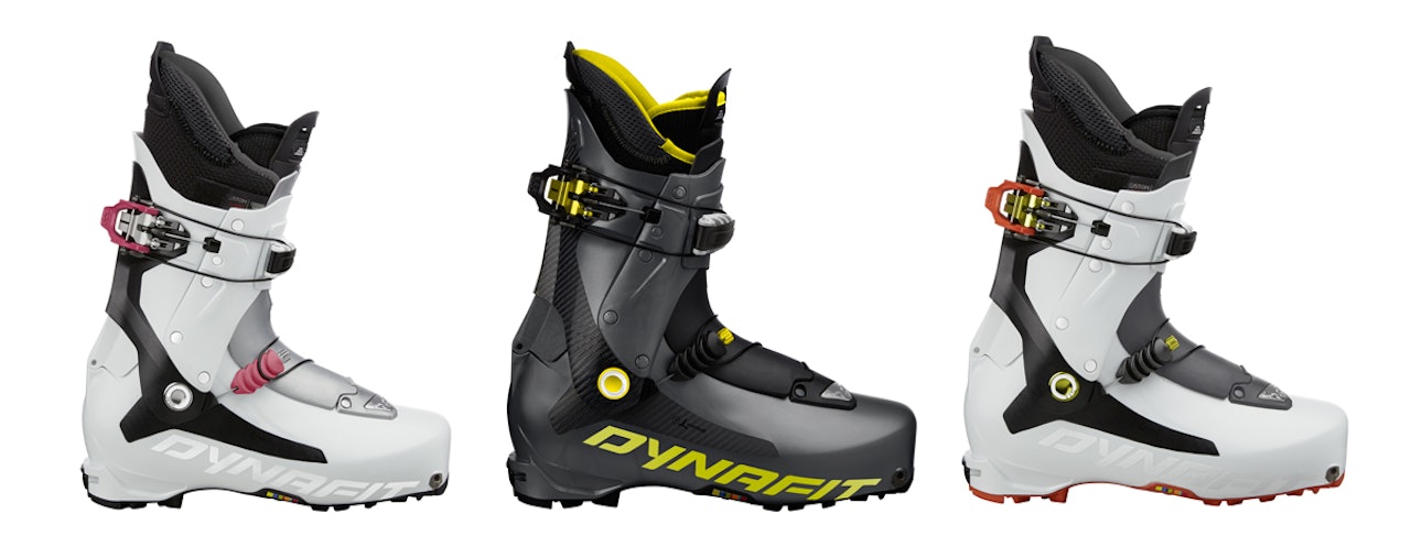 NY SKO: Fra venstre: Dynafit TLT 7 Expedition CL Womens, TLT 7 Performance og TLT 7 Expedition CL Mens NY SKO: Fra venstre: Dynafit TLT 7 Expedition CL Womens, TLT 7 Performance og TLT 7 Expedition CL Mens