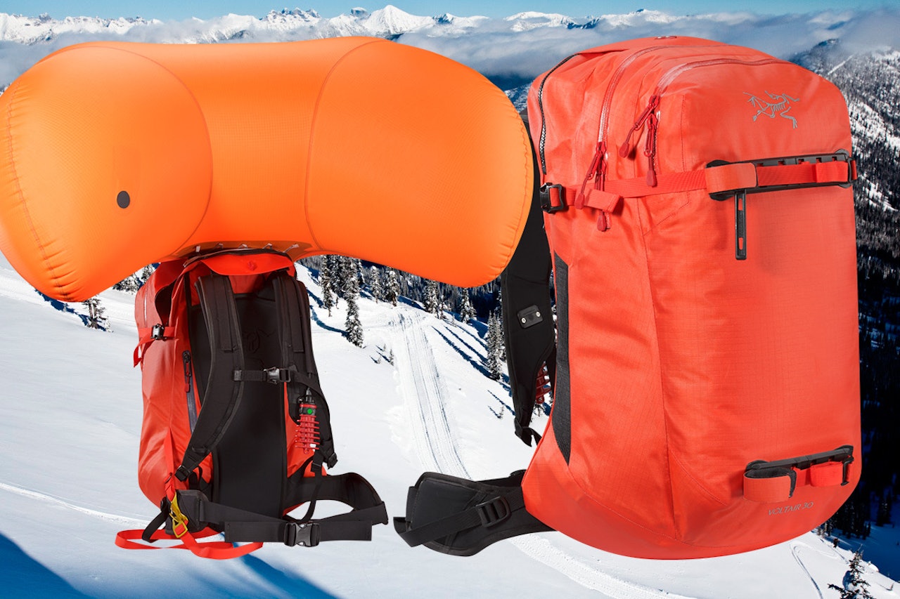 SKREDSEKK: Slik ser den nye skredsekken til Arc'teryx ut. Dette er 30L-versjonen. Foto: Pressefoto / Illustrasjon: Christian Nerdrum SKREDSEKK: Slik ser den nye skredsekken til Arc'teryx ut. Dette er 30L-versjonen. Foto: Pressefoto / Illustrasjon: Christian Nerdrum