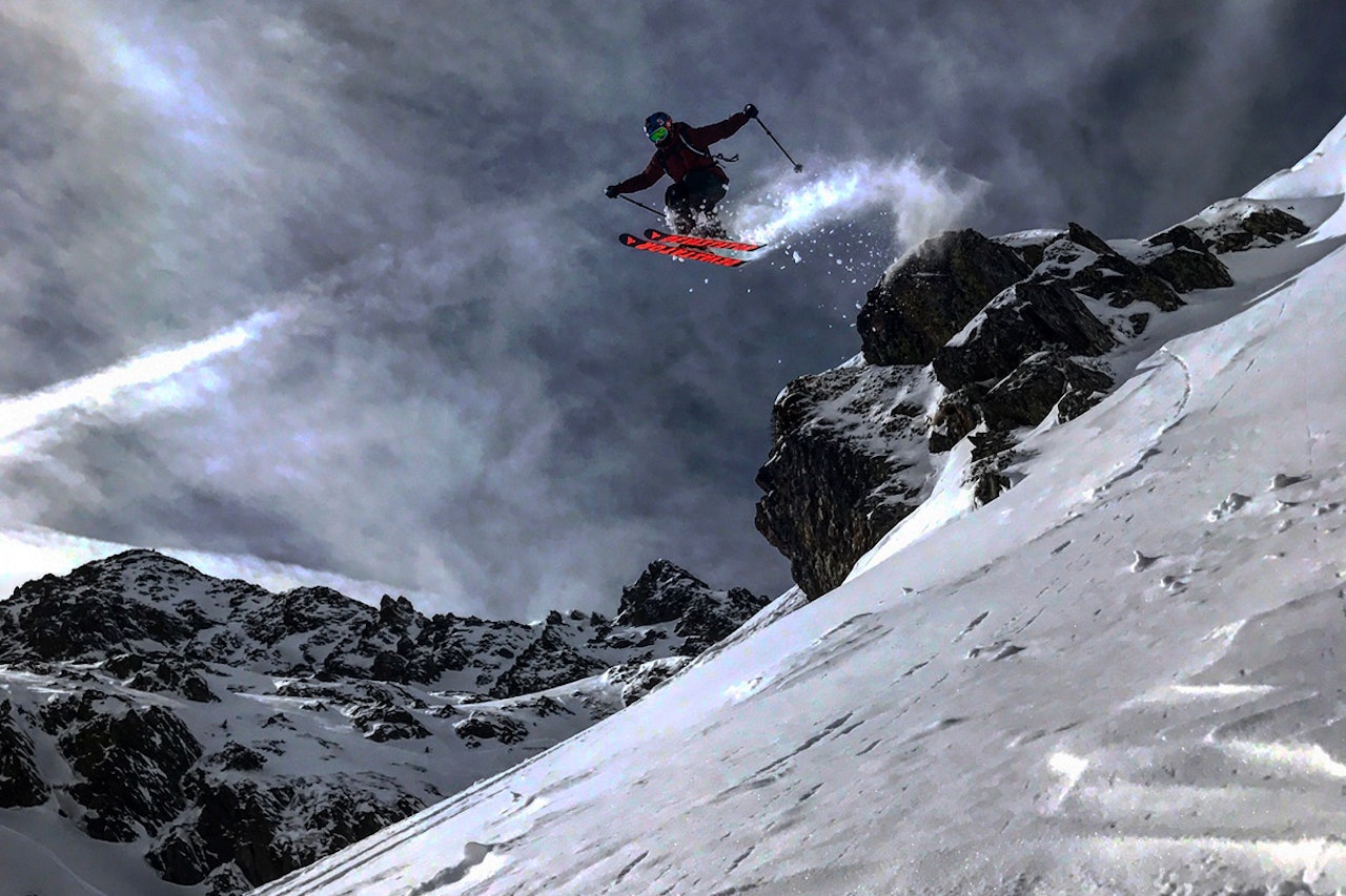 KLIPPE: Sole August Andresen på en klippe i Andorra. Foto: Privat KLIPPE: Sole August Andresen på en klippe i Andorra. Foto: Privat