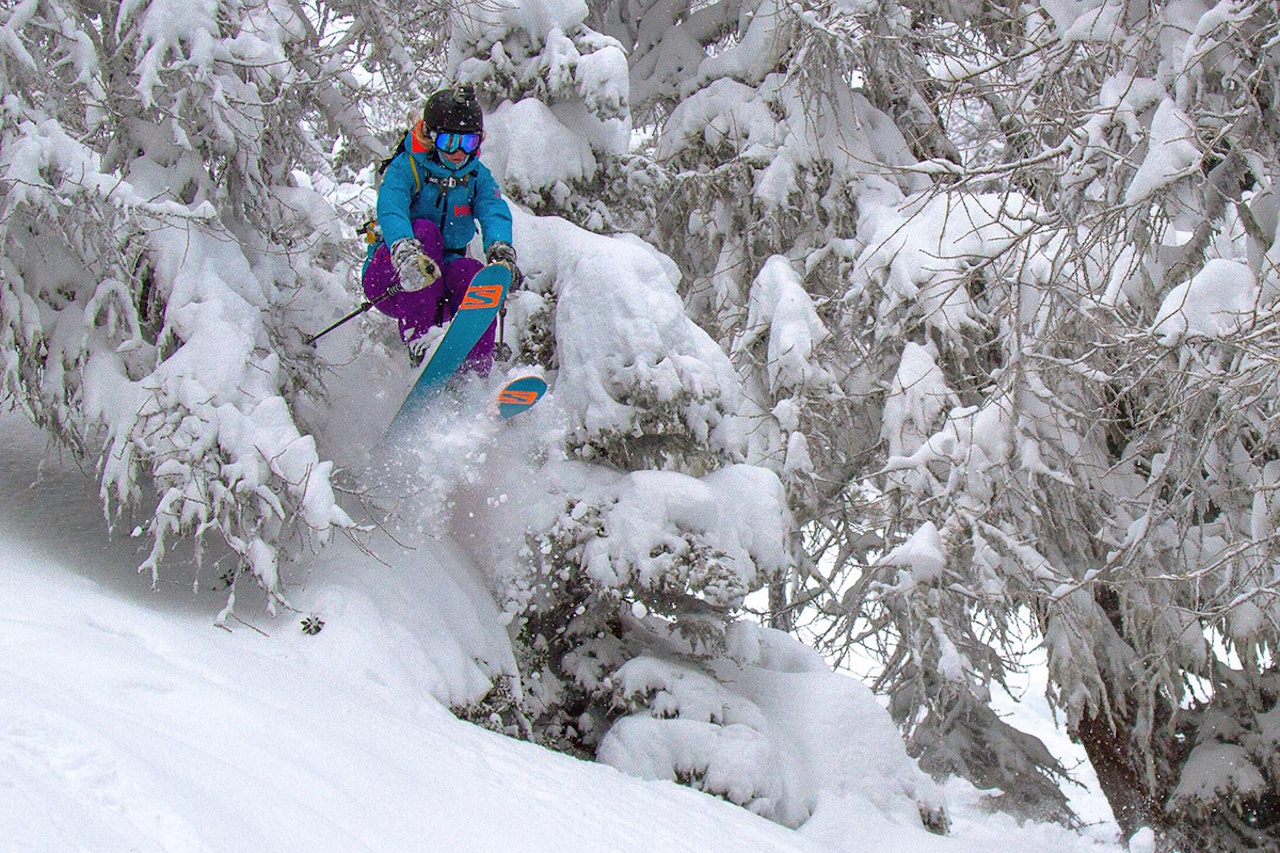 VERBIER: Marte Tveten i Verbier. Foto: Gaberiella Edebo VERBIER: Marte Tveten i Verbier. Foto: Gaberiella Edebo