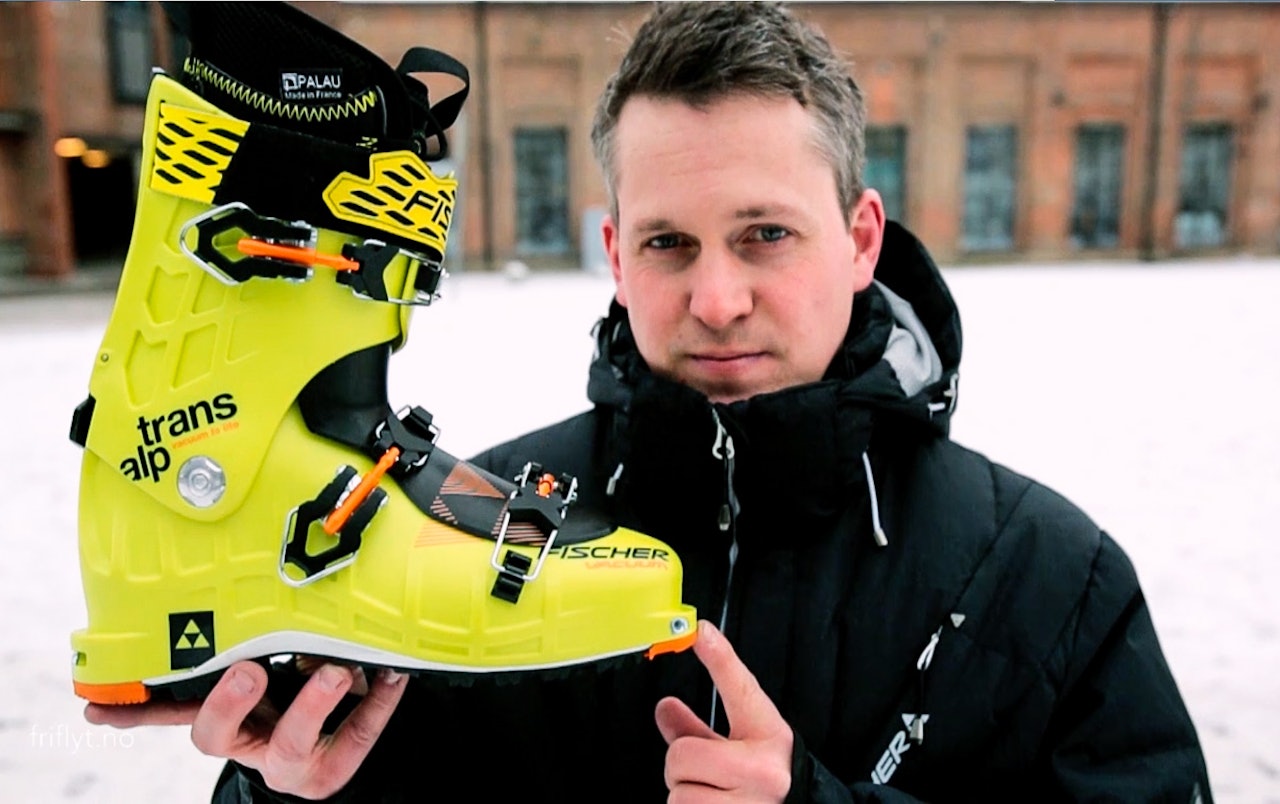 KLAR TIL HØSTEN: Anders Høegh i Fischer Norge presenterer verdensnyheten Fischer Transalp Vacuum TS Lite som vil være ute på markedet i høst. KLAR TIL HØSTEN: Anders Høegh i Fischer Norge presenterer verdensnyheten Fischer Transalp Vacuum TS Lite som vil være ute på markedet i høst.