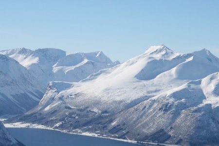 Østsiden på Skjervan. Skarven til høyre. Østsiden på Skjervan. Skarven til høyre.