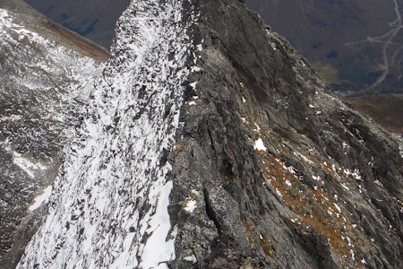 Dina på tur over traversen Dina på tur over traversen