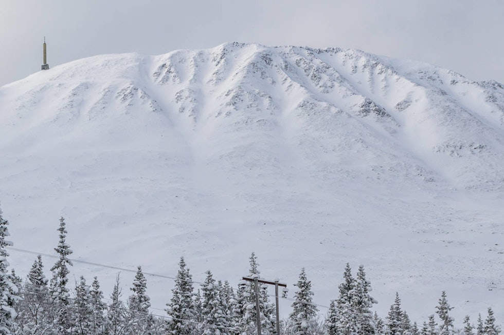 FJELLET: Gaustatoppen har ved flere anledninger blitt kåret til Norges vakreste fjell. Bilde: Øyvind Waitz