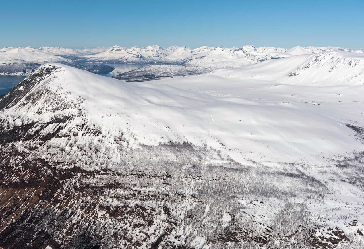 Foto: Jan R. Olsen. / Toppturer i Troms.