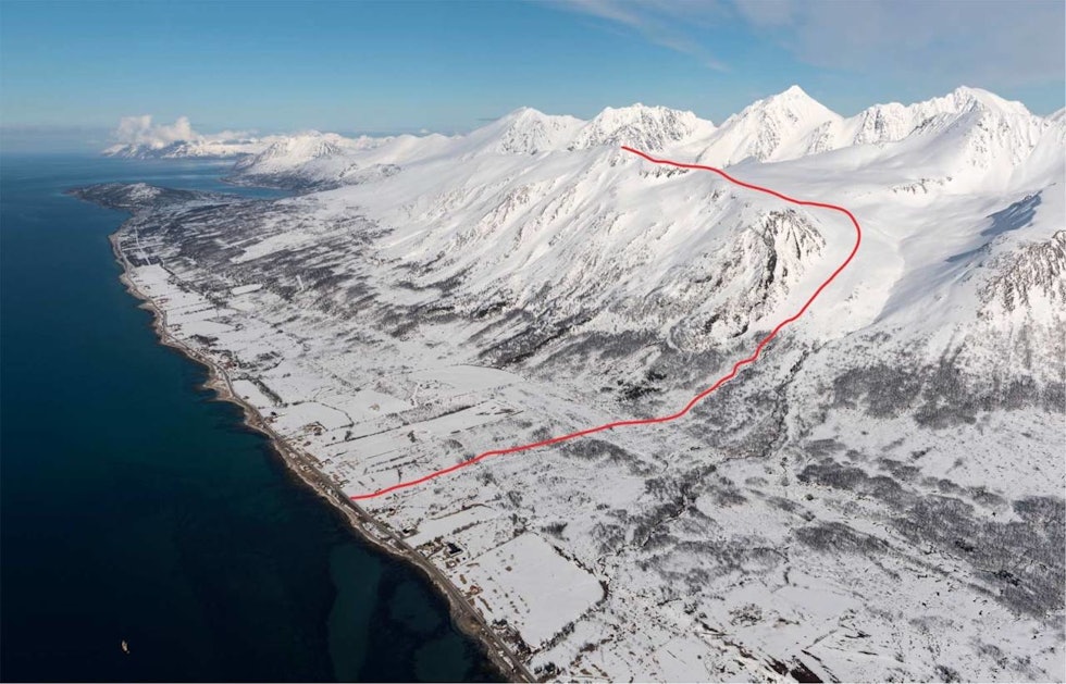 Rundfjellet sett fra sørvest. Foto: Espen Nordahl. / Trygge toppturer Rundfjellet