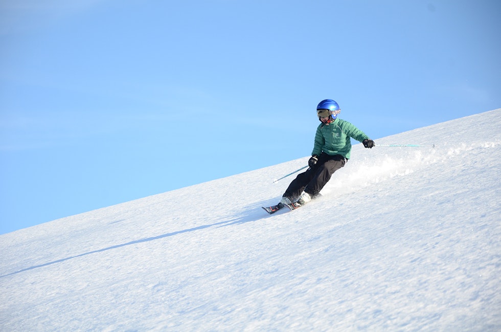 MED BARN: Urrang Hauge vil ha deg på ski med barna. Foto: Erlend Sande