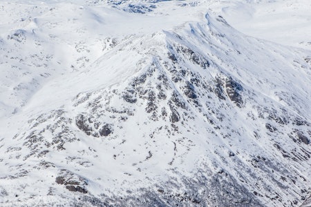 Kyrkjebønosi sett fra sør. Foto: Espen Schive/Toppturer i Norge Kyrkjebønosi Topptur Hemsedal