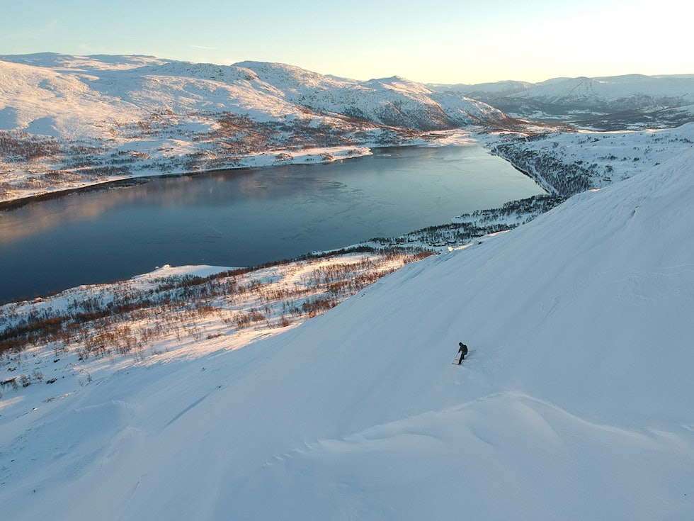 HELGEN: Helgen ga god skikjøring flere steder i Norge. Foto: Kjetil Volent Topptur Oppdal