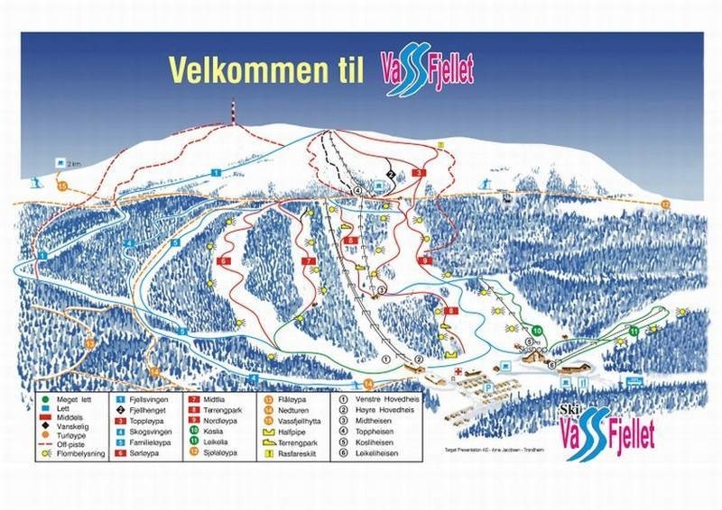 Snaufjell, skog og alt innimellom i Sør-Trøndelags største skianlegg. Vassfjellet vinterpark vassfjellet skisenter klæbu Trondheim alpint snowboard fri flyt guide snowboard ski freeride