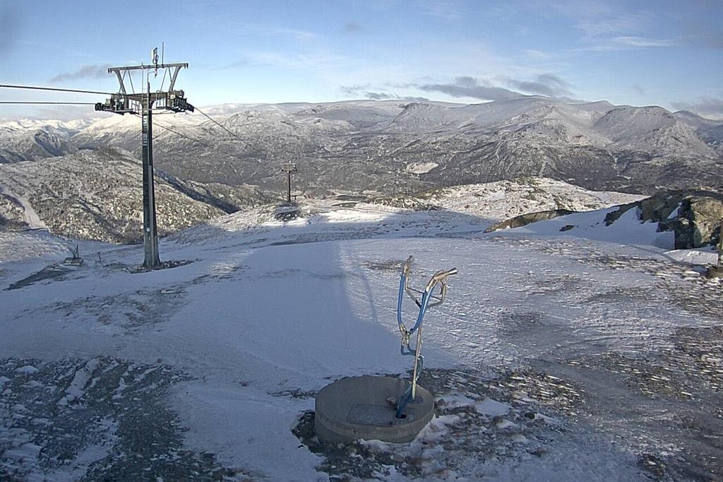 HEMSEDAL: Slik ser det ut på Hemsedal nå. Hemsedal