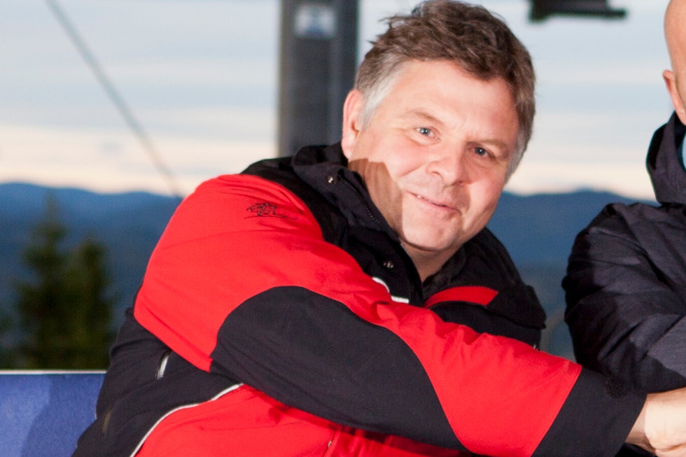 LEVER AV PENGENE: Andreas Smith-Erichsen forteller hvordan de bygde bakker i Hemsedal. Foto: Preben Stene Larsen Andreas Smith-Erichsen