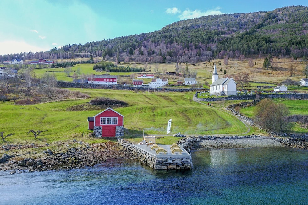 SOGNEFJORD: På Nes Gard kommer 28 deltakere denne helga. Foto: Anders Månum Nes Gard