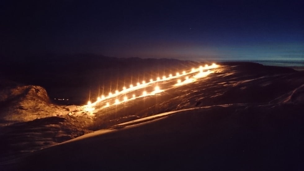Eikedalen by night. Foto: Arild Gravdal Eikedalen fri flyt guide