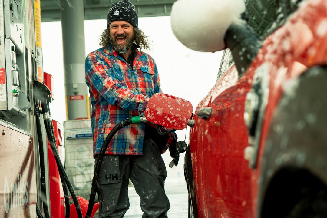 «LADER OPP» Den følelsen når det dumper ned på Sundvollen. Bilde: Christian Nerdrum Den følelsen når det dumper ned på Sundvollen. Bilde: Christian Nerdrum