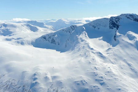 Steintuva fra øst. Foto: Rune Dahl / Toppturer rundt Narvik. Steintuva fra øst. Foto: Rune Dahl / Toppturer rundt Narvik.