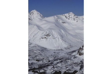 Trolltinden 919 moh fra Toppturer rundt Harstad Trolltinden 919 moh fra Toppturer rundt Harstad