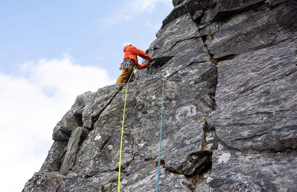 Romsdalshorn klatring