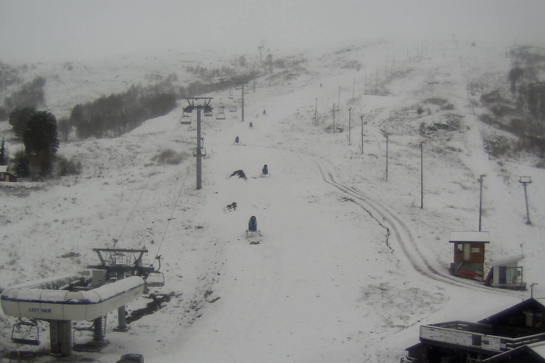 STRANDA: Slik ser det ut på Strandafjellet nå. Foto: Strandafjellet Strandafjellet