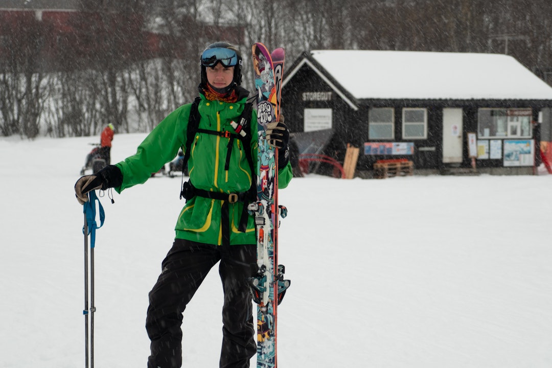 LOKAL: Bjørn Olav Loftsgarden - Skipatruljens lokale guide for dagen. Bilde: Christian Nerdrum Bjørn Olav Loftsgarden - Skipatruljens lokale guide for dagen. Bilde: Christian Nerdrum