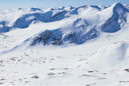 Puttegga sett fra nordøst. Foto: Espen Schive/Toppturer i Norge Tafjordfjella Topptur Puttegga