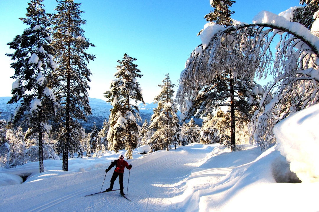 Unike landskaper med gode snøforhold venter. Foto: Fjord Norge turloyper i stryn foto fjord norge