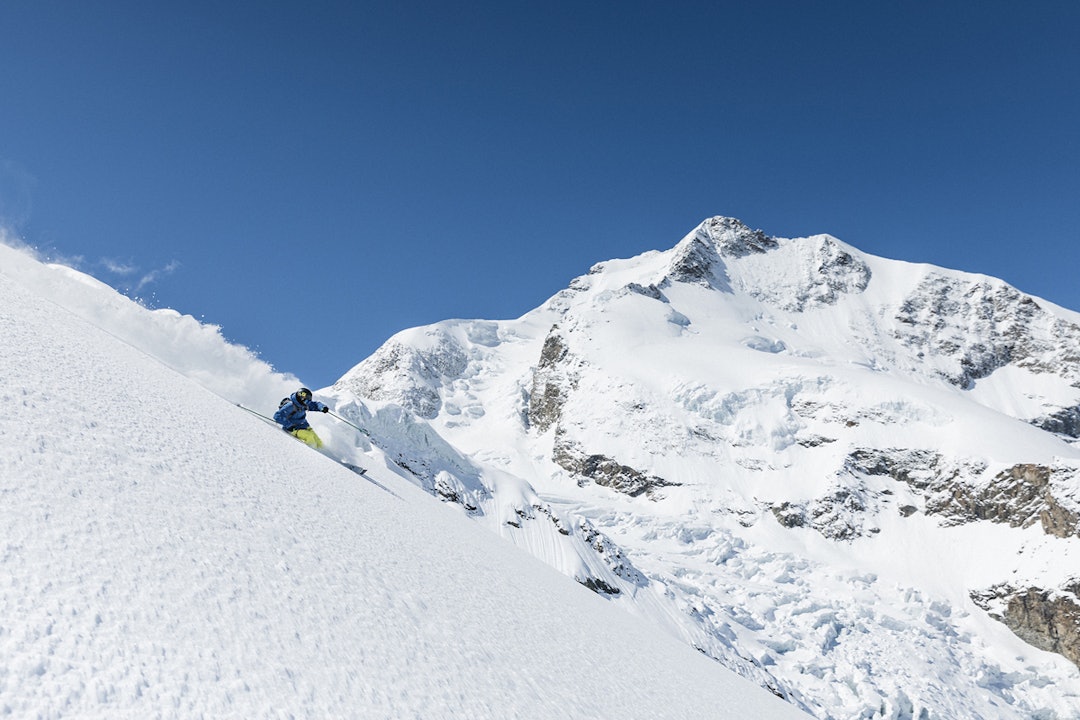 Freeride-terreng for å fylle en hel sesong med uoppkjørte turer. Foto: Filip Zuan frikjoring-engadin-filip-zuan
