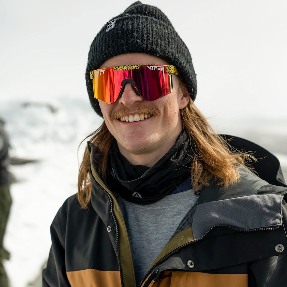 Tidligere freeskier, nå frikjører Robert Ruud, er vant med at trening må til for at skikjøringen skal bli som han forventer. Bilde: Stian Holt
