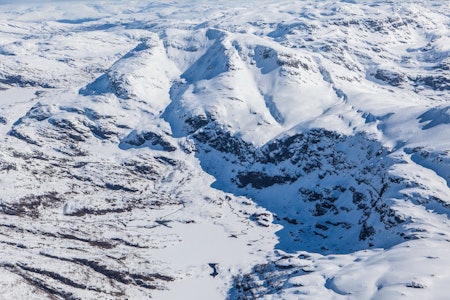 Såta sett fra sørvest. Foto: Espen Schive/Toppturer i Norge Såta Topptur Bergen