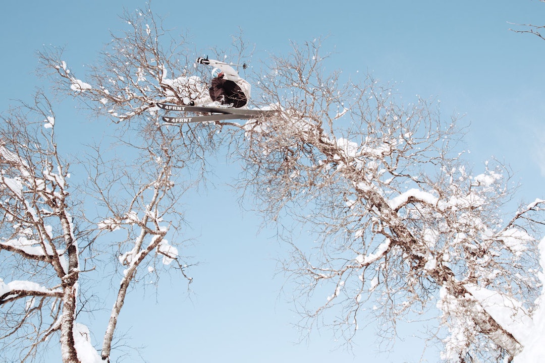 APE: Benjamin Forthun trives i trærne. Foto: Alric Ljunghager