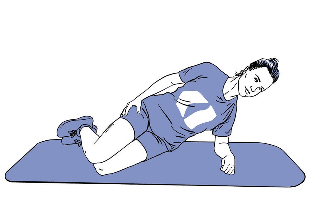 PLANKEBYEN: Det er et helt nabolag av moderne øvelser som slekter på den gamle «planken». Illustrasjon: Didrik Magnus-Andresen Treningsøvelser barmarkstrening