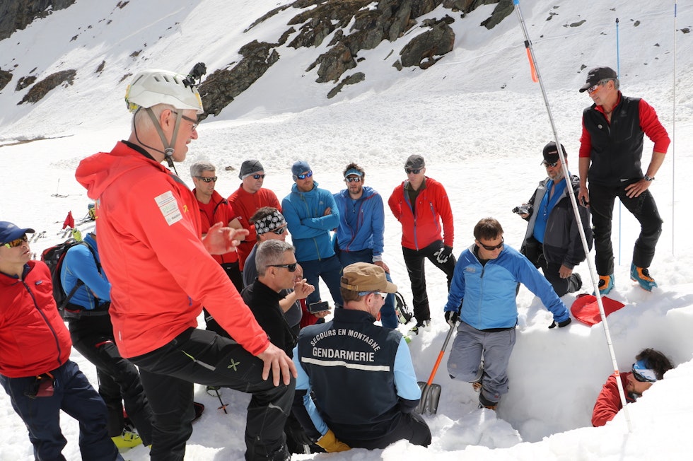 MSI har også treningsprogram for instruktører og redningsmenn "train the trainers". Foto: MSI MSi bilde 13