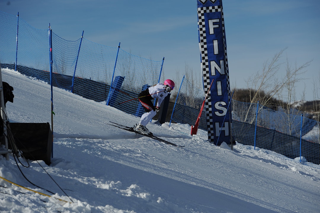 MEDALJER: Hedda Berntsen på vei inn til sølv i X Games i 2012. Foto: ESPN Hedda Berntsen