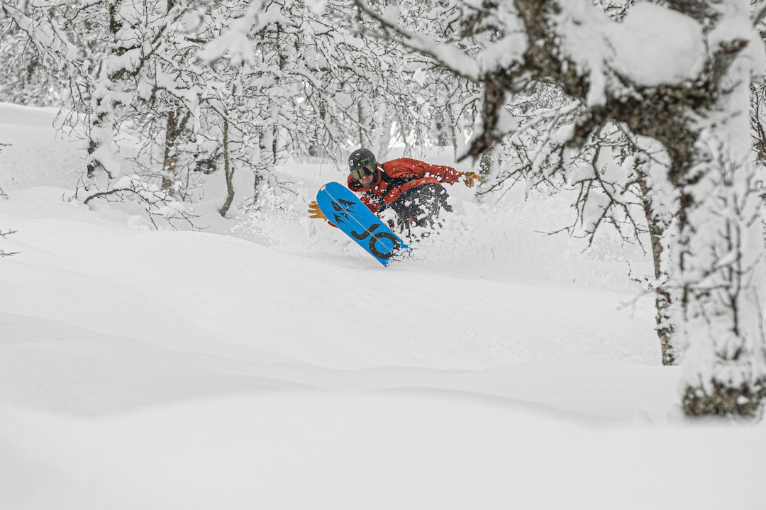 UTSIKTENE: Det kan bli noen varmegrader i skianlegget senere i uka, men enn så lenge er forholdene gode. Foto: Håvard Nesbø Pudder i Sogndal