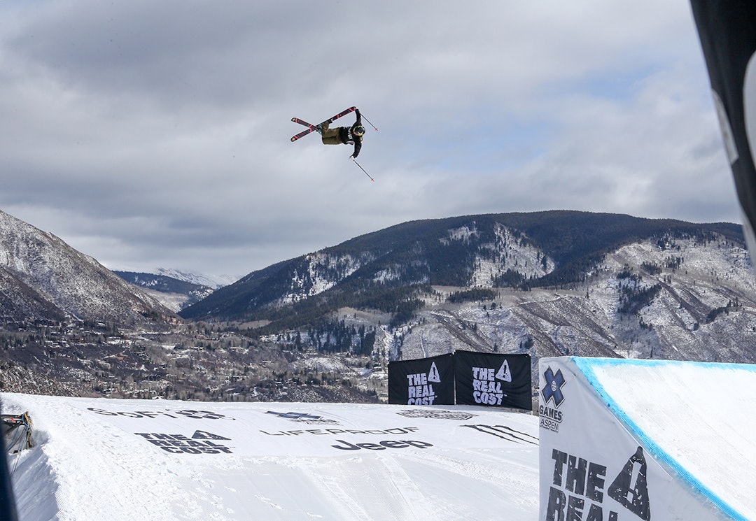 HELTEN: Johanne Killi har til slutt samlet syv medaljer i X Gameds. Foto: ESPN Johanne Killi