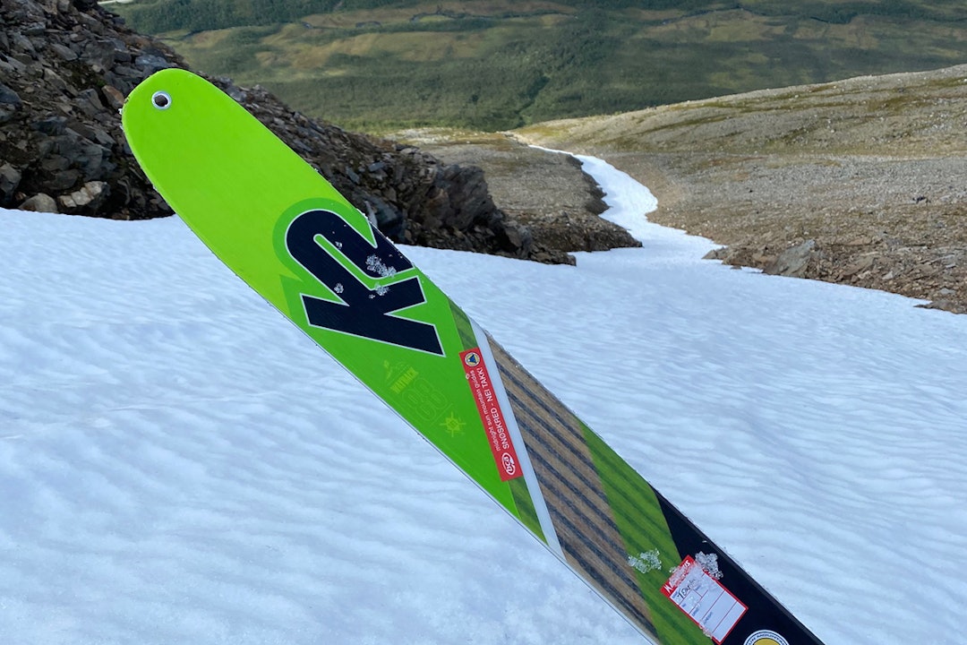 FINE FORHOLD: Det har vært fine forhold for sommerski i år. Foto: Torben Rognmo Breivikeidet