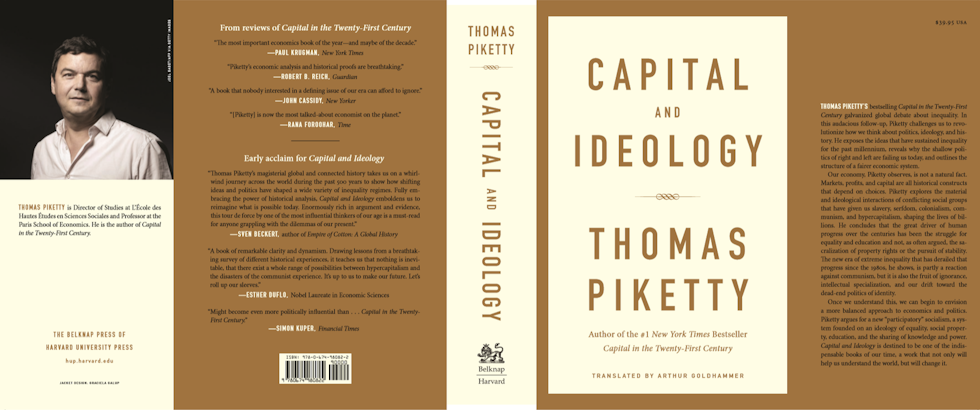 En av Nikolai Schirmers favoritter. Capital and Ideology av av den franske økonomen Thomas Piketty