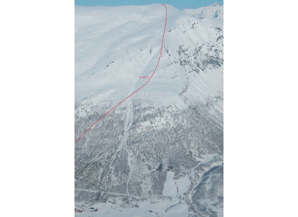 SKITUR: Dette er den populære skituren. Bilde fra Toppturer i Troms Lyngen Tromsø