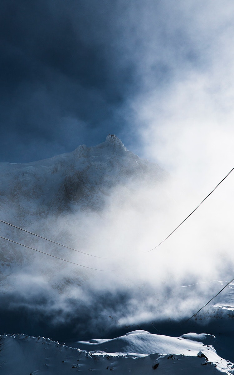 VERDENS RÅESTE SKIHEIS: Aiguille du Midi i Chamonix. Foto: Henrik Ulleland