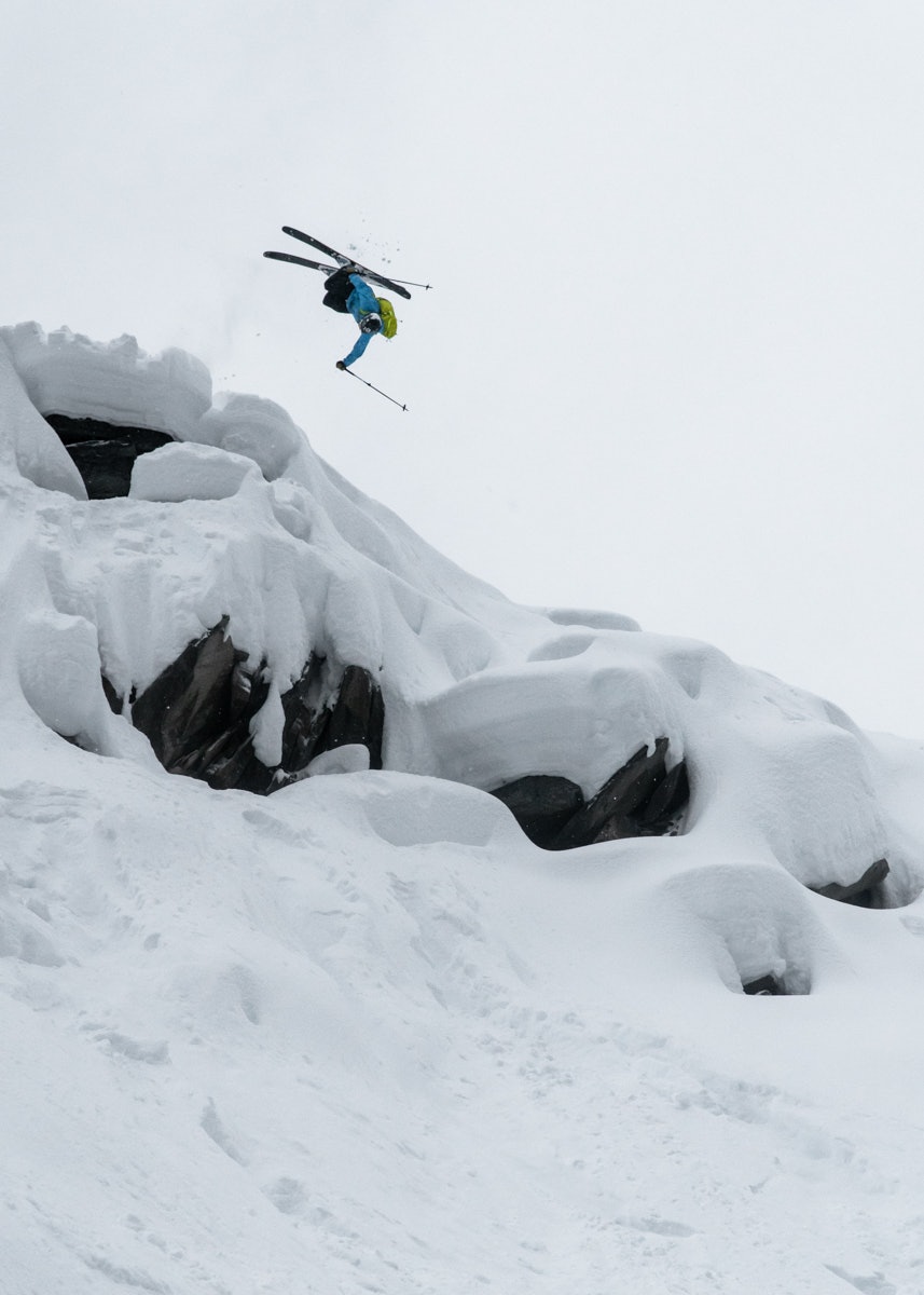 SKIFORHOLD: Robert Aaring nyter skiforholdene. Foto: Privat Robert Aaring i Whistler