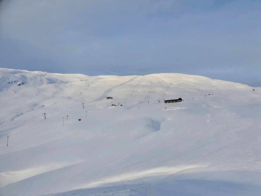NYSNØ: Slik ser det ut i Røldal denne uken. Foto: Røldal Skisenter Røldal skisenter