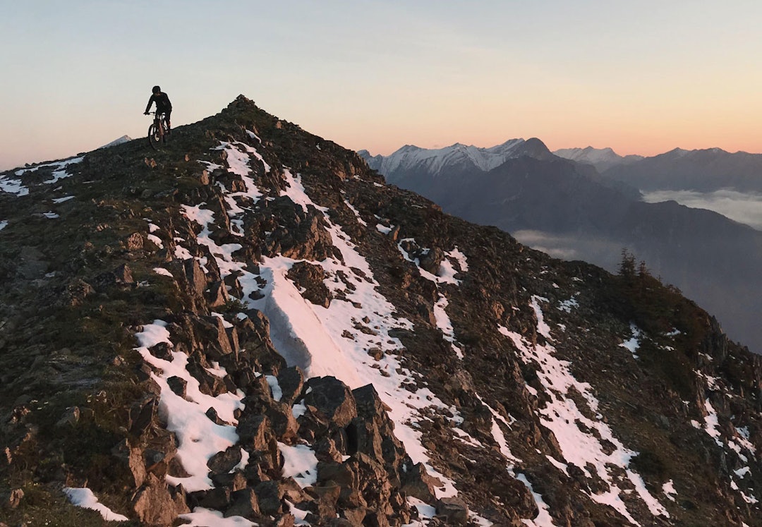 SYKKEL: Ikke feil i Canmore det. Foto: Privat SYKKEL: Ikke feil i Canmore det. Foto: Privat