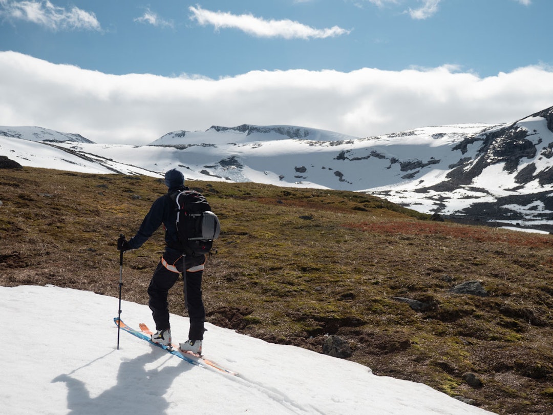 Anders Stormo på vei opp. Foto: Timme Ellingjord Anders Stormo på vei opp. Foto: Timme Ellingjord
