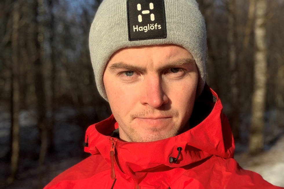 UNNGÅ SKREDTERRENG: Håvard Toft Larsen sier det er skummelt i fjellet nå. Foto: Privat Håvard Toft Larsen