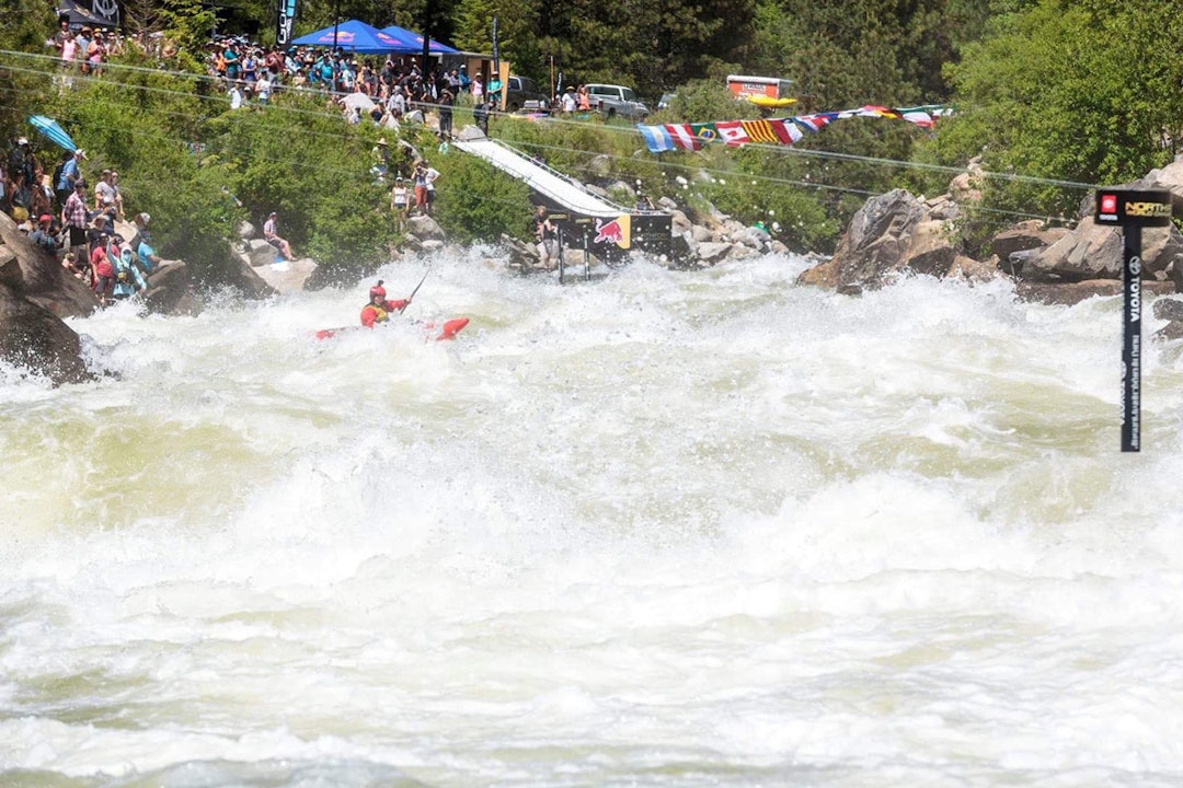 KREVENDE: Mariann på vei inn til førsteplass. Foto: David Sodomka KREVENDE: Mariann på vei inn til førsteplass. Foto: David Sodomka